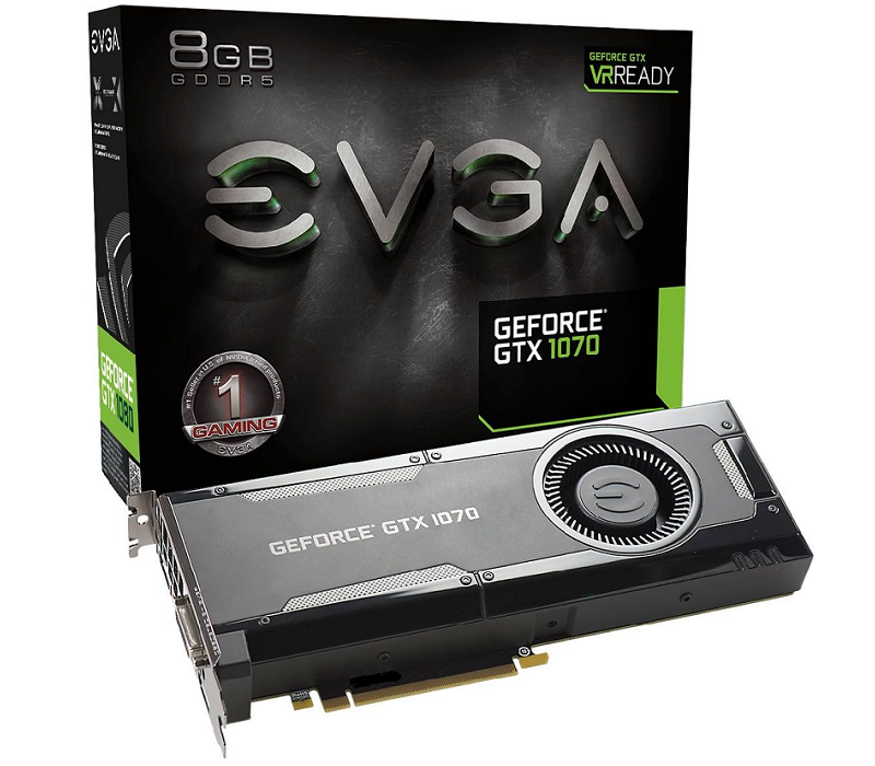 کارت گرافیک گیمینگ استوک EVGA-GEFORCE-GTX-1070-8GB