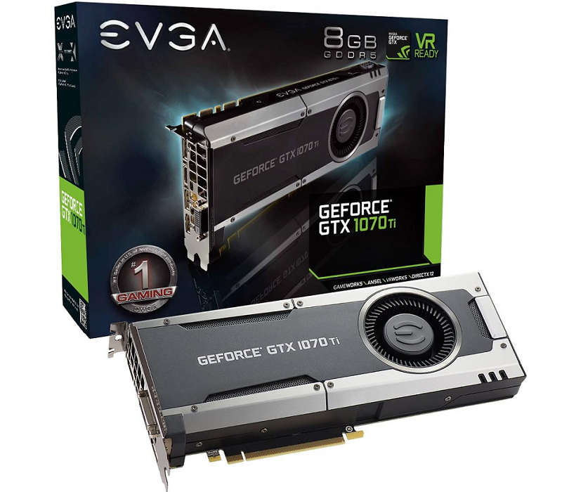 کارت گرافیک گیمینگ استوک EVGA-GEFORCE-GTX-1070Ti-8GB