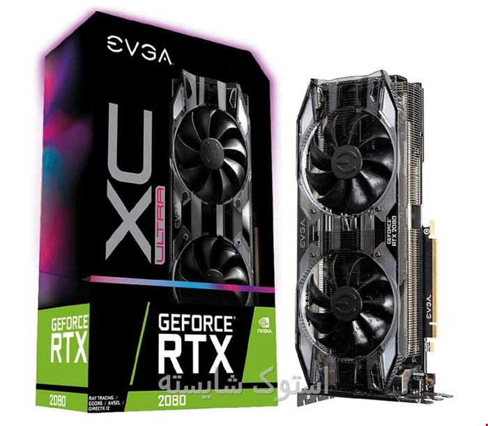 کارت گرافیک گیمینگ استوک EVGA-GEFORCE-RTX-2080-8GB-RGB