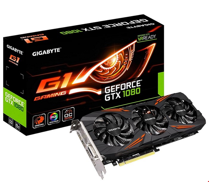 کارت گرافیک گیمینگ استوک GIGABYTE GEFORCE GTX 1080 8GB