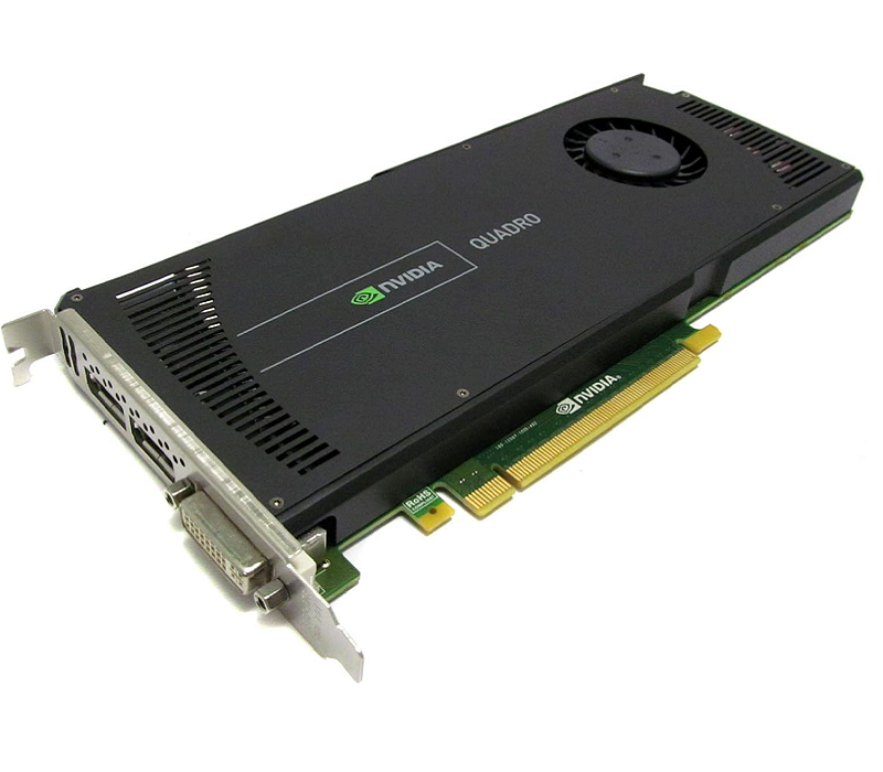 کارت گرافیک رندرینگ استوک NVIDIA Quadro 4000 2GB GDDR5