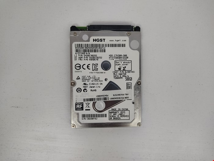 HDD HGST 500GB 7200RPM